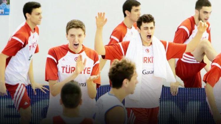 Türkiye Avrupa Genç Erkekler Basketbol Şampiyonasında finalde