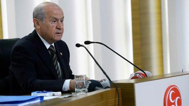 Devlet Bahçeli Türkiye’de her şey ayaklar altındadır