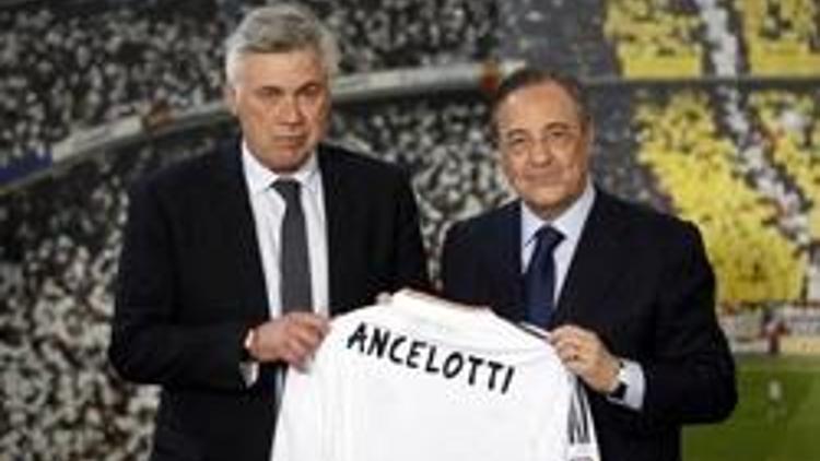 Madrid Ancelottiyi basına tanıttı