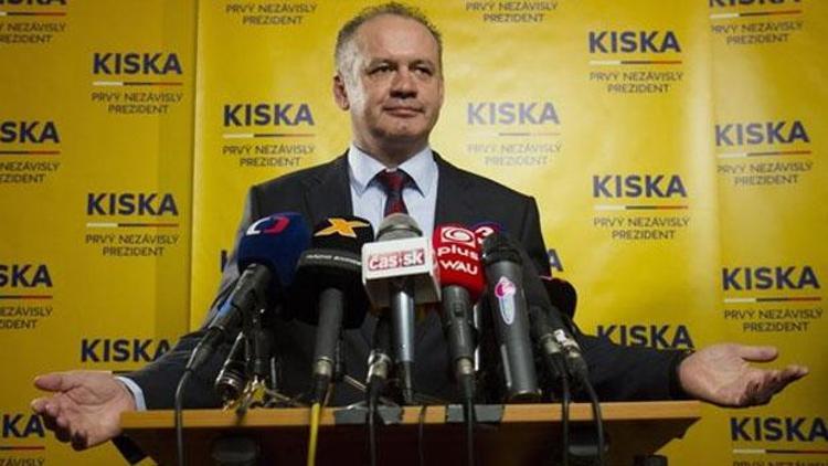 Slovakyanın yeni cumhurbaşkanı Andrej Kiska