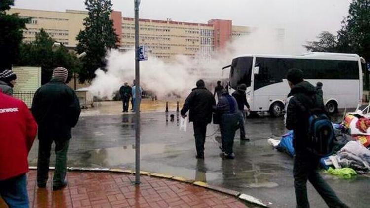 Berkin nöbetine polis müdahalesi