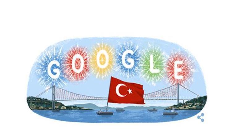 Cumhuriyetin 91. yılı... Cumhuriyet Bayramı için Google doodle hazırladı