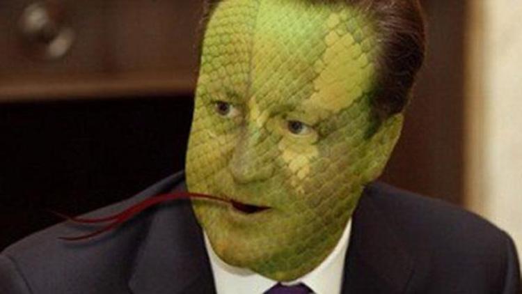 İngilizler başbakanlarını “yılana” benzetiyor