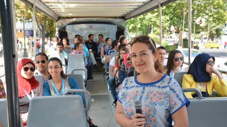 Yabancı öğrenciler Ankara’ya konuk oldu
