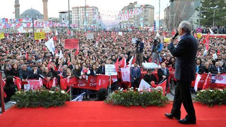 Kılıçdaroğlu: Kul hakkı yiyene oy veren harama ortak olur