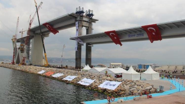 Körfez Köprüsü’nde 2 bin 600 tonluk rekor tabliye operasyonu