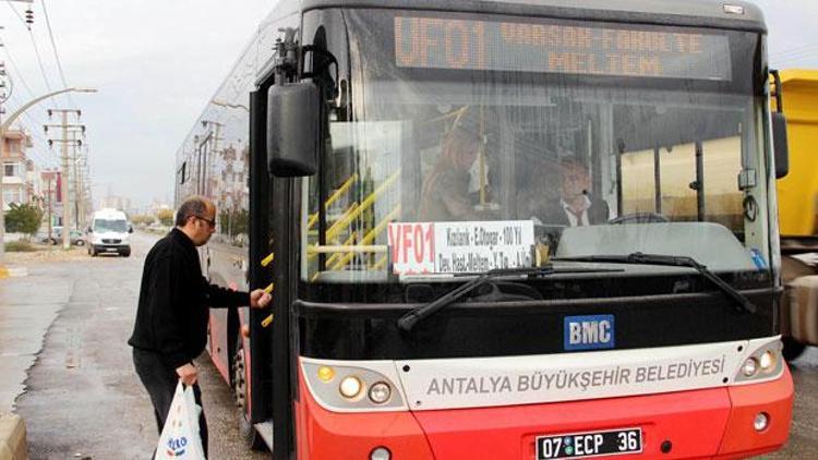 Antalya’da toplu ulaşımda ’Özgecan yönetmeliği’