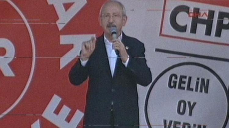 Kılıçdaroğlu Balıkesirde konuştu