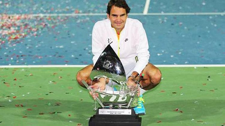 Dubai Turnuvasında şampiyon Roger Federer