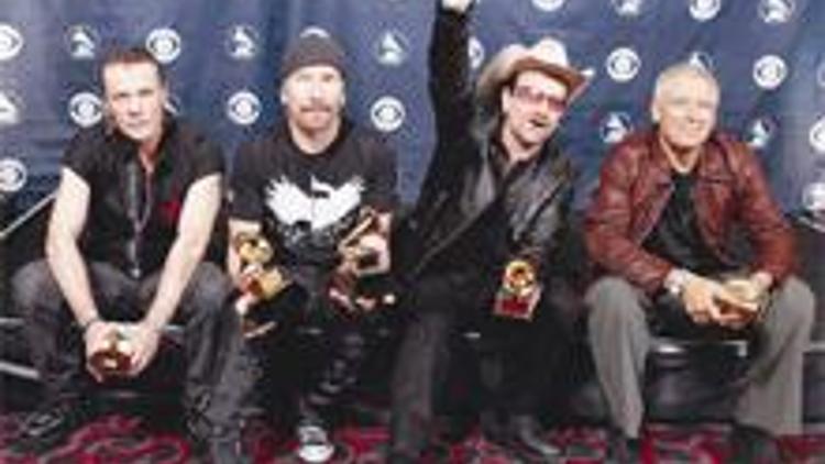 Grammy’de zafer 5 ödülle U2’nun