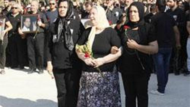 Antakyada Ahmet Atakan için saygı yürüyüşü