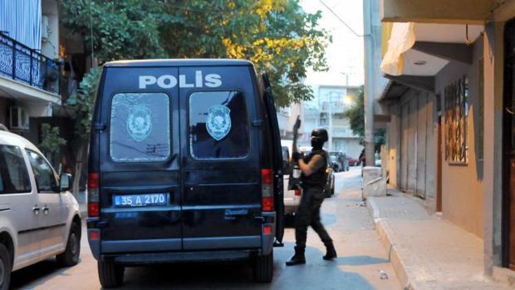 İzmirde terör operasyonu