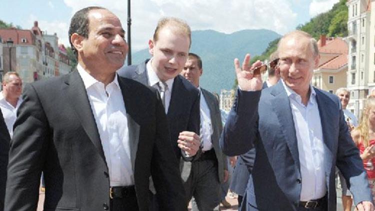 Mısır lideri Sisi Rusya’da