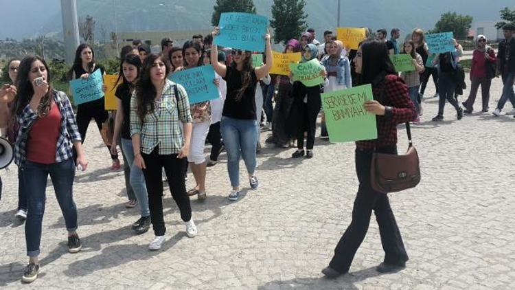 Artvinde üniversite öğrencilerinin darp edildiği iddiası