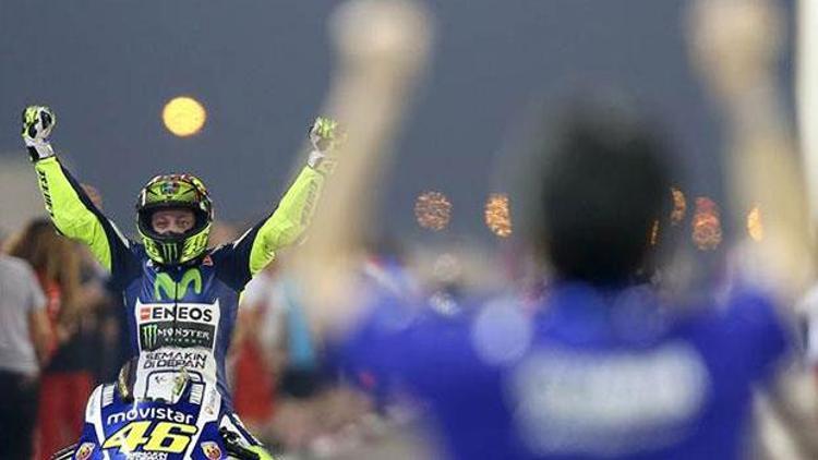 MotoGPde sezonun ilk yarışı Valentino Rossi kazandı