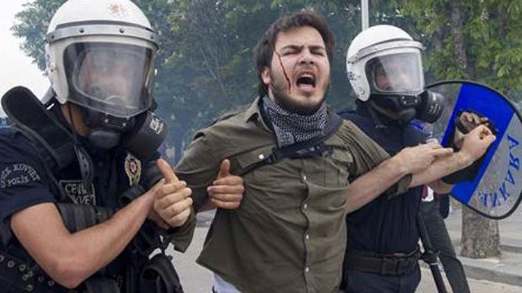 Ankarada Soma yürüyüşüne polis müdahalesi