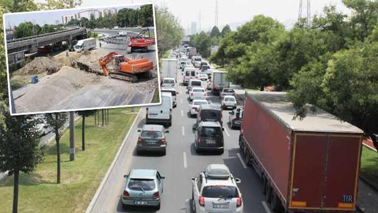 Ankara trafiğini felç eden çalışma