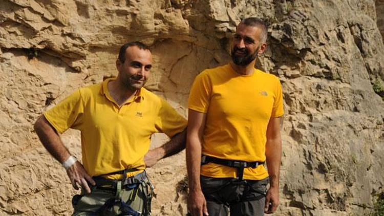 Milli dağcılar, Cehennem Deresi Kanyonuna tırmandı