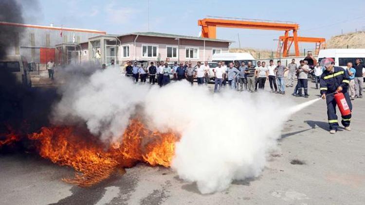 Personele alevli sınav