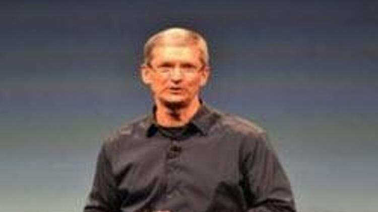 Steve Jobs değil Tim Cook sahne aldı