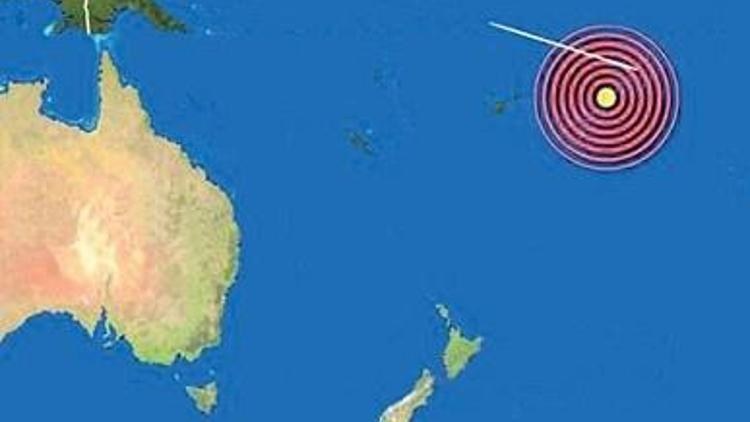 Pasifikte 8.3lük deprem