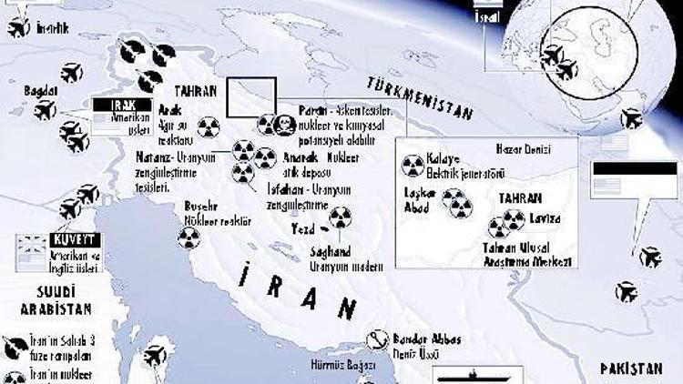 İrana karşı uçaklar hazır