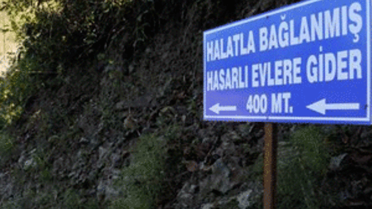 Evlerini çelik halatlarla ağaçlara bağladılar