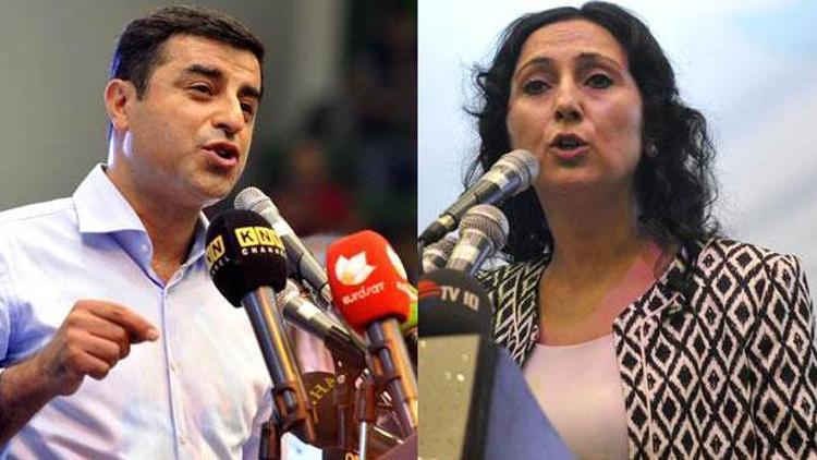 HDP Eş Genel Başkanlıklarına Demirtaş ile Yüksekdağ seçildi