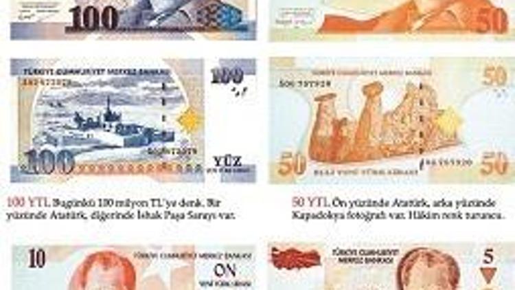 YTL banknotları artık tedavülden kalkıyor