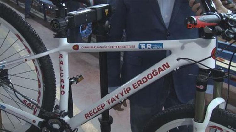 Cumhurbaşkanına özel bisiklet