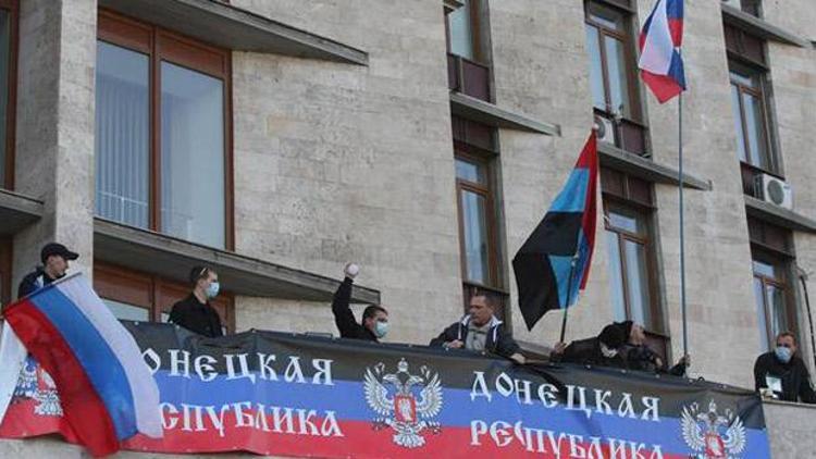 Rusya yanlıları Donetskte bağımsızlık ilan etti