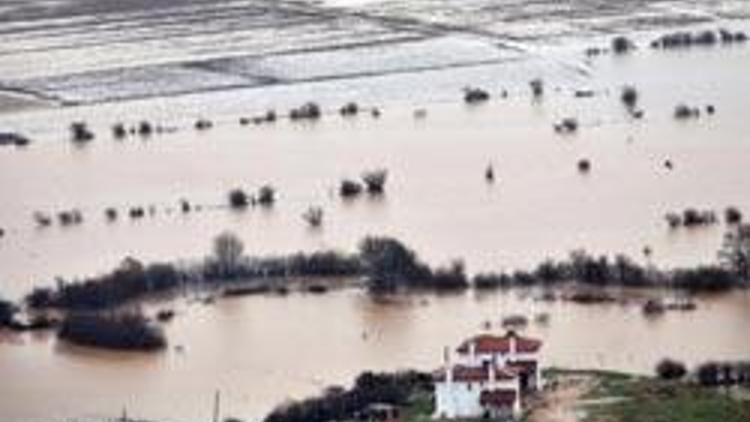 Muğlada tarım alanları su altında