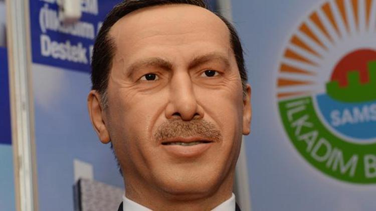 Erdoğanın balmumu heykeli