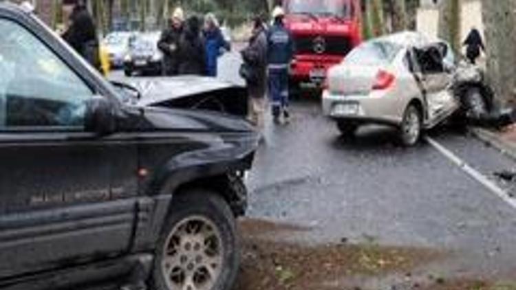 İstanbul Dolmabahçede kaza