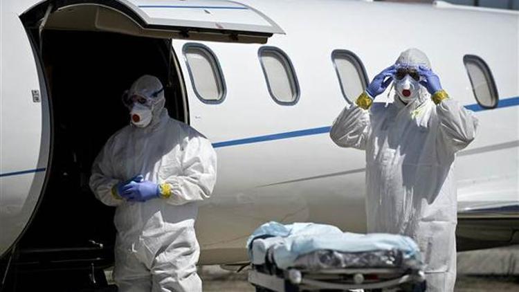 THY uçağında Ebola kontrolü