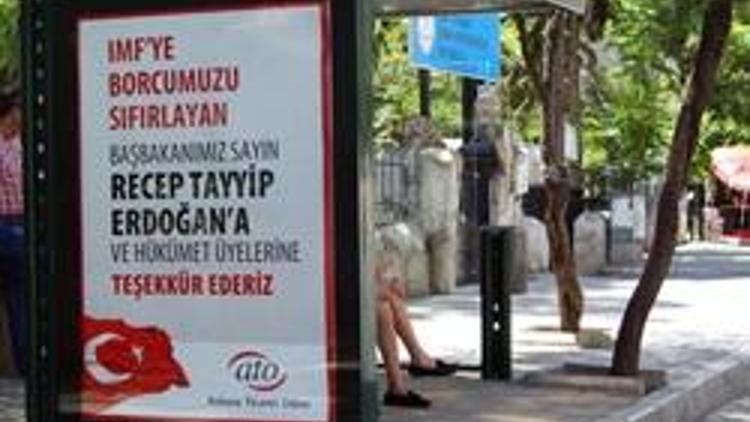 ATOnun İzmirdeki ilanları tartışma yarattı