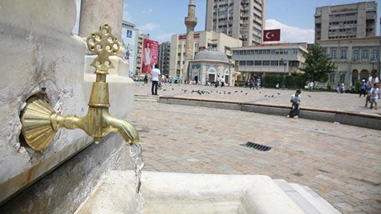 İzmir Saat Kulesi musluklarına kavuştu