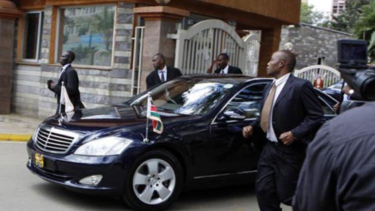 Kenya Cumhurbaşkanının arabası çalındı