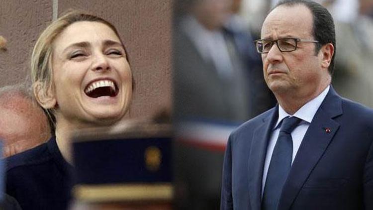 Hollande ve Gayet resmi törende ilk kez görüntülendi