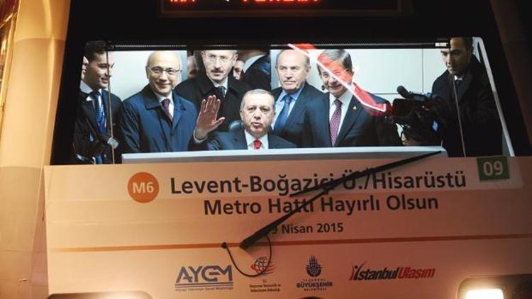 Levent-Hisarüstü arası metroyla 6 dakikaya indi