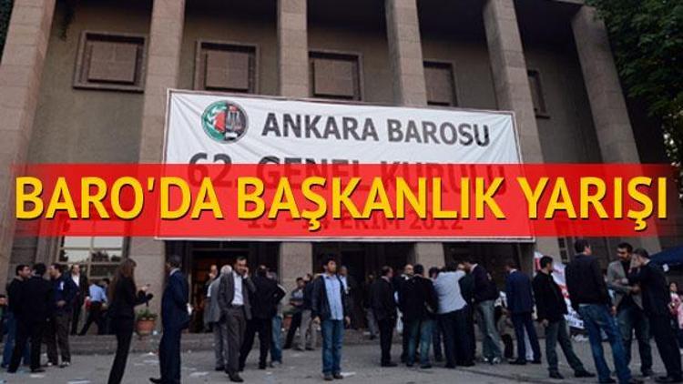 Ankara Barosu’nda başkanlık yarışı