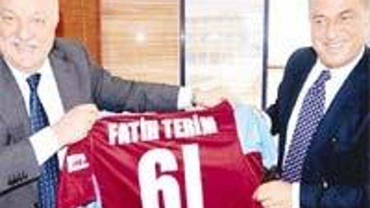 Terim’e Trabzonspor forması