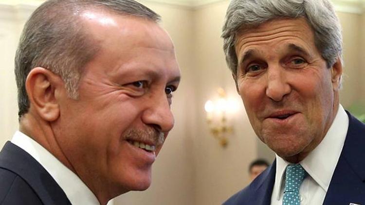 Cumhurbaşkanı Erdoğan Kerryi kabul etti