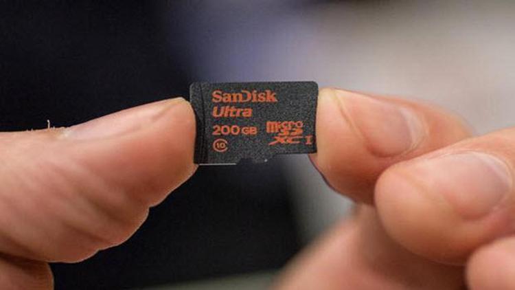 Sandisk 2 milyar microSD kart sevkiyatı yaptı
