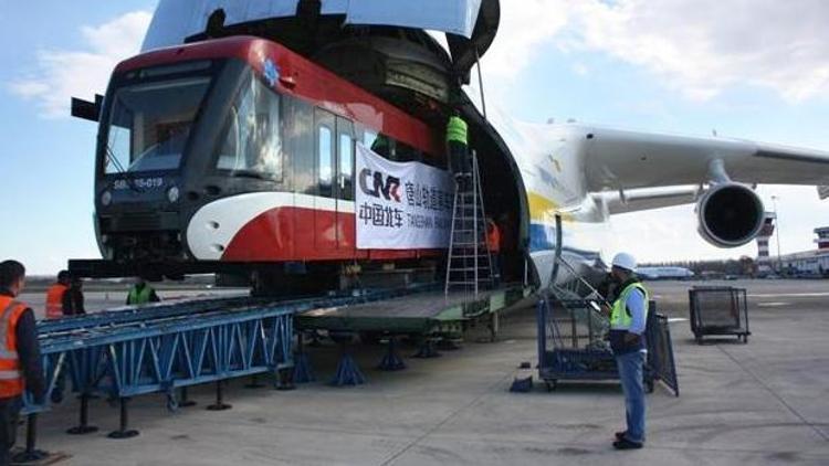 Çin’den getirilen tramvayın test sürüşüne başlanacak