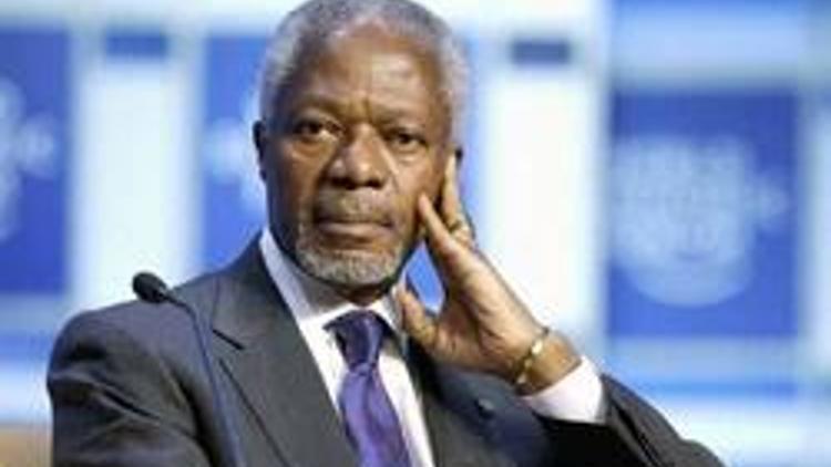 Kofi Annan Hataya geldi