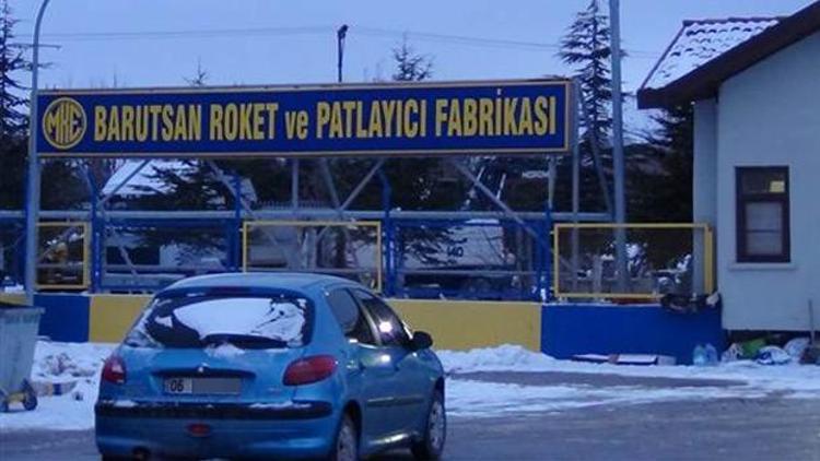 MKE Elmadağ fabrikasında patlama