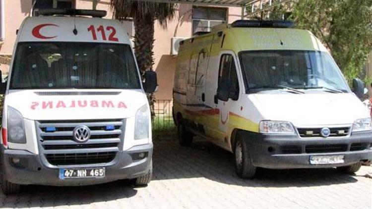 Mardinde ambulanslar tarandı