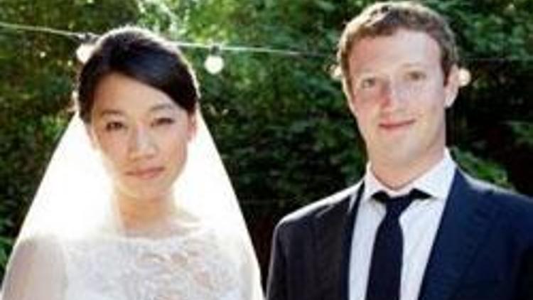 Facebookun kurucusu Zuckerberg evlendi