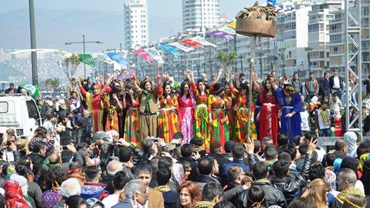 İzmir Gündoğdu’da ilk nevruz kutlaması